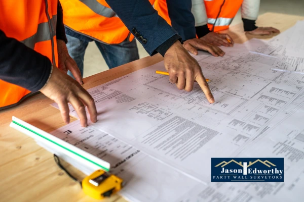 See if you need a party wall agreement for building along boundary line Oxford