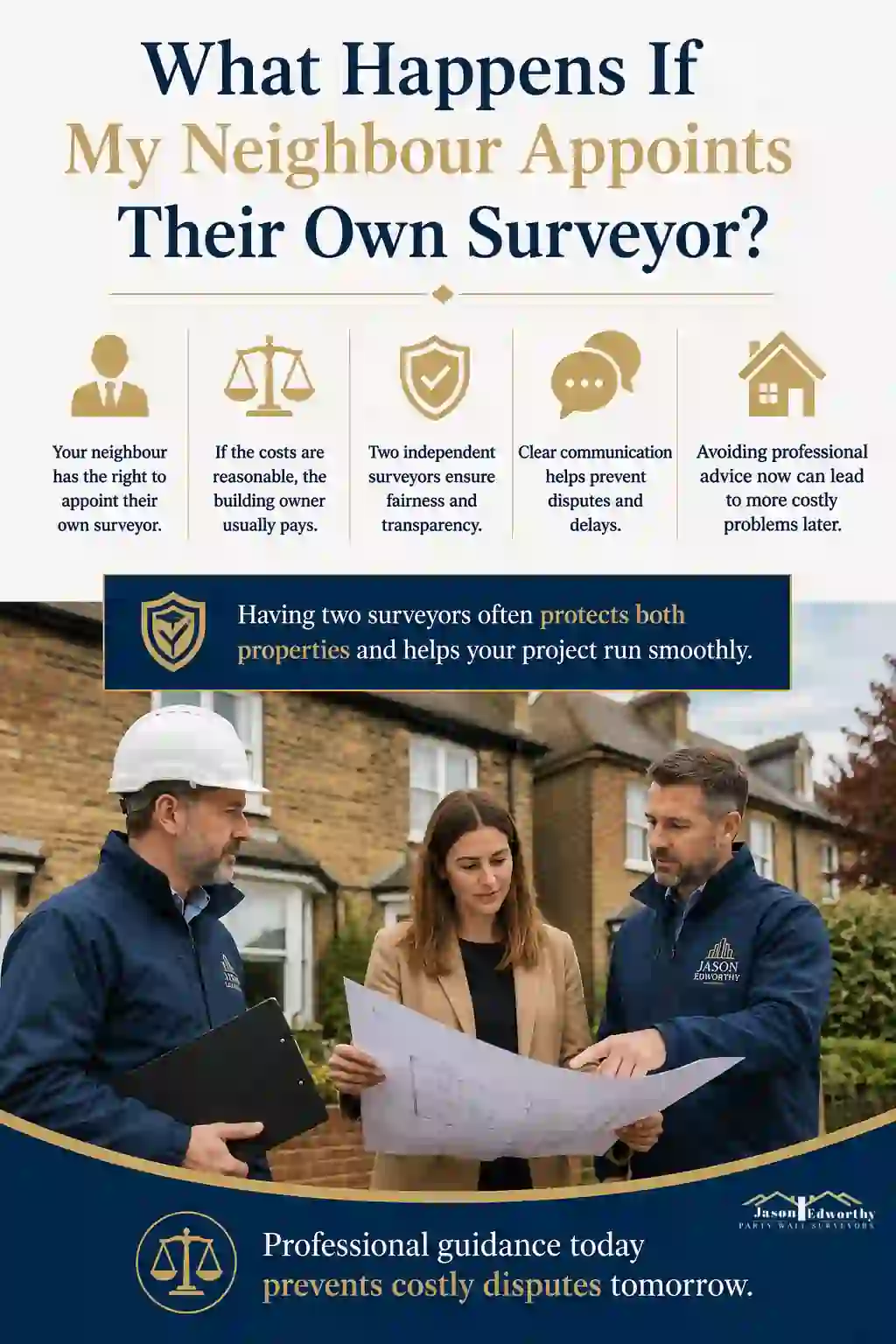 What Happens If My Neighbour Appoints Their Own Surveyor Oxford?